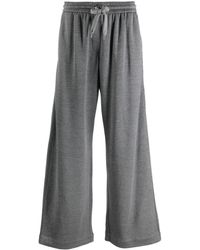 Brunello Cucinelli - Trainingsbroek Met Wijde Pijpen - Lyst