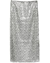 Christopher Esber - Sequinned Midi Skirt - Lyst