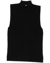 AROVESCIO - Ribbed-Knit High-Neck Sweater - Lyst