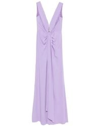 Nicole Miller - Robe Courte Drapée À Ornements - Lyst