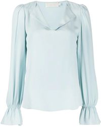 Jane - Robbie Bluse Mit V-Ausschnitt - Lyst