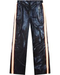 DIESEL - P-Thecks Side-Stripe Trousers - Lyst