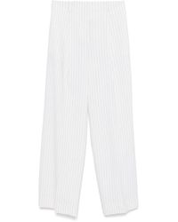 P.A.R.O.S.H. - Broek Met Krijtstreep - Lyst