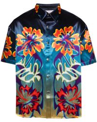 Bluemarble - Hibiscus Floral-print Shirt - Lyst