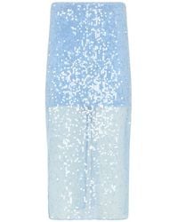 Veronica Beard - Allora Sequin Midi Skirt - Lyst
