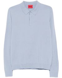 BOSS - Long-Sleeve Polo Shirt - Lyst