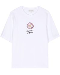 Maison Kitsuné - Floating Flower T-Shirt - Lyst