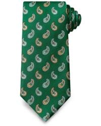 Bona Furtuna - Paisley-Print Silk-Twill Tie - Lyst