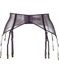 Maison Close - Sheer Garter Belt - Lyst