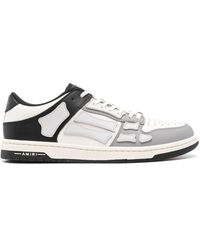 Amiri - Two-tone Skell Leather Sneakers - Lyst