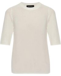 Fabiana Filippi - Wool Crewneck Top - Lyst