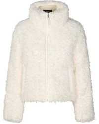 Mackage - Dunya Shaggy-Knit High-Neck Jacket - Lyst