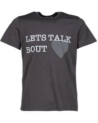 CEDARWOOD - Slogan-Print Fitted T-Shirt - Lyst