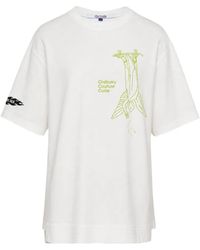 Ordinary Couture Code - Graphic-Print T-Shirt - Lyst