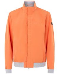 Paul & Shark - Veste Zippée À Col Montant - Lyst