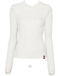 Dondup - Button-Detail Long-Sleeve T-Shirt - Lyst
