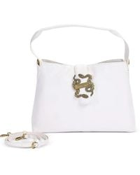 Just Cavalli - Snake-Plaque Shoulder Bag - Lyst