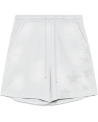 FIVE CM - Logo-Print Shorts - Lyst