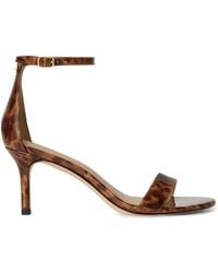 Ralph Lauren - Allie Tortoiseshell-Print Sandals - Lyst