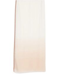 N.Peal Cashmere - Bordered Pashmina Scarf - Lyst