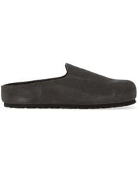 Birkenstock - Amsterdam Wrapped Suede Slip-On Mules - Lyst