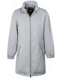 Moorer - Parka Con Cordones En El Cuello - Lyst