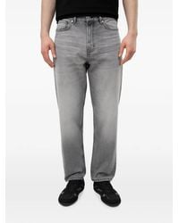 HUGO - Logo-Patch Jeans - Lyst
