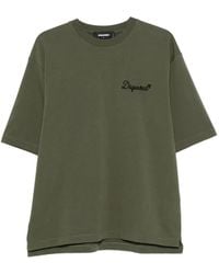 DSquared² - T-Shirt À Logo Brodé - Lyst
