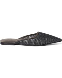 Brunello Cucinelli - Flat Pointed Mule - Lyst