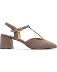 Bernardo - 50Mm T-Strap Block-Heel Pumps - Lyst