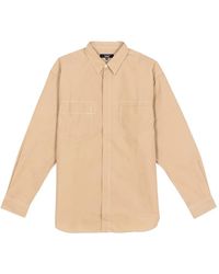 Comme des Garçons - Contrast-Stitch Chest-Pocket Shirt - Lyst