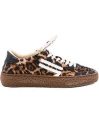 PURAAI - Polly Tab Sneakers Met Luipaardprint - Lyst