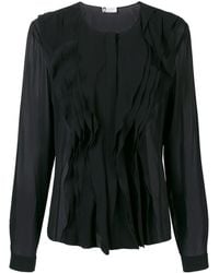 Lanvin Ruffle-trim Blouse - Black