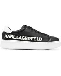 Karl Lagerfeld - Maxi Kup Low-Top Sneakers - Lyst