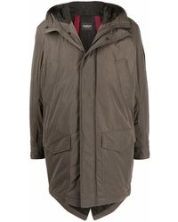 Dondup - Midiparka Mit Verdecktem Verschluss - Lyst