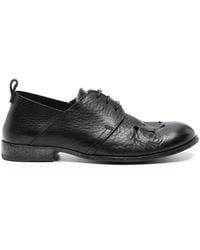 Moma - Perforated Leather Oxford Shoes - Lyst