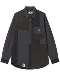 Chocoolate - Patchwork Long-Sleeve Shirt - Lyst