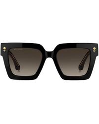Etro - Rose-Embellished Square Sunglasses - Lyst