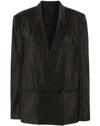 Lemaire - Blazer Doppiopetto - Lyst