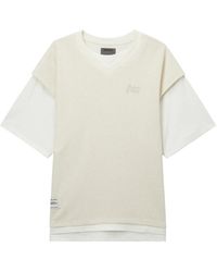 Musium Div. - Layered V-Neck T-Shirt - Lyst