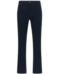Incotex - Straight-Leg Cotton-Canvas Trousers - Lyst