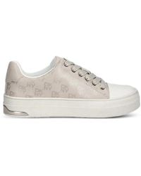 DKNY - Logo Print Sneakers - Lyst