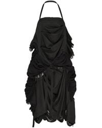 Comme des Garçons - Ruched Tiered Mini Dress - Lyst