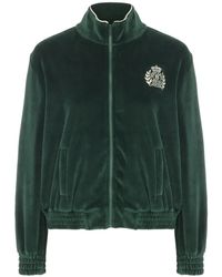 Sporty & Rich - Crest ベロア ジャケット - Lyst