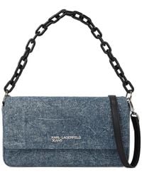 KARL LAGERFELD - Chain Top-Handle Crossbody Bag - Lyst