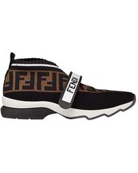 Fendi Zapatillas Rockoko - Negro