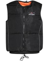 PROTOTYPES - Logo-Patch Padded Gilet - Lyst