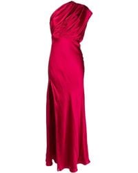 Michelle Mason - Asymmetric Open-Back Gown - Lyst