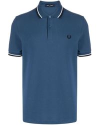 Fred Perry - Polo à logo brodé - Lyst