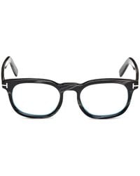 Tom Ford - Brille Mit Eckigem Gestell - Lyst
